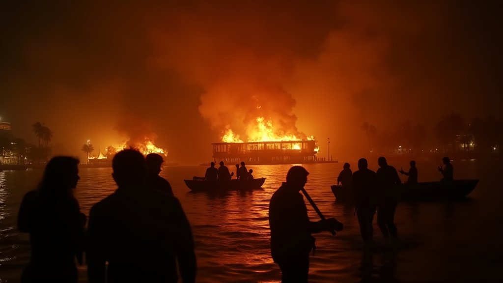 Luxury Resort Inferno: 1 Dead, 1,690 Evacuated